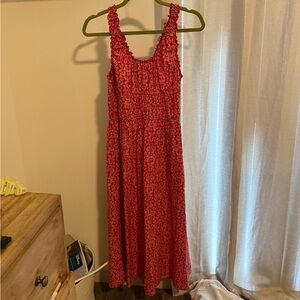 NWT Universal Thread Red Floral Dress